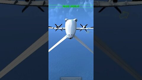 How far can I Fly Upside Down | Turboprop Flight Simulator #shorts