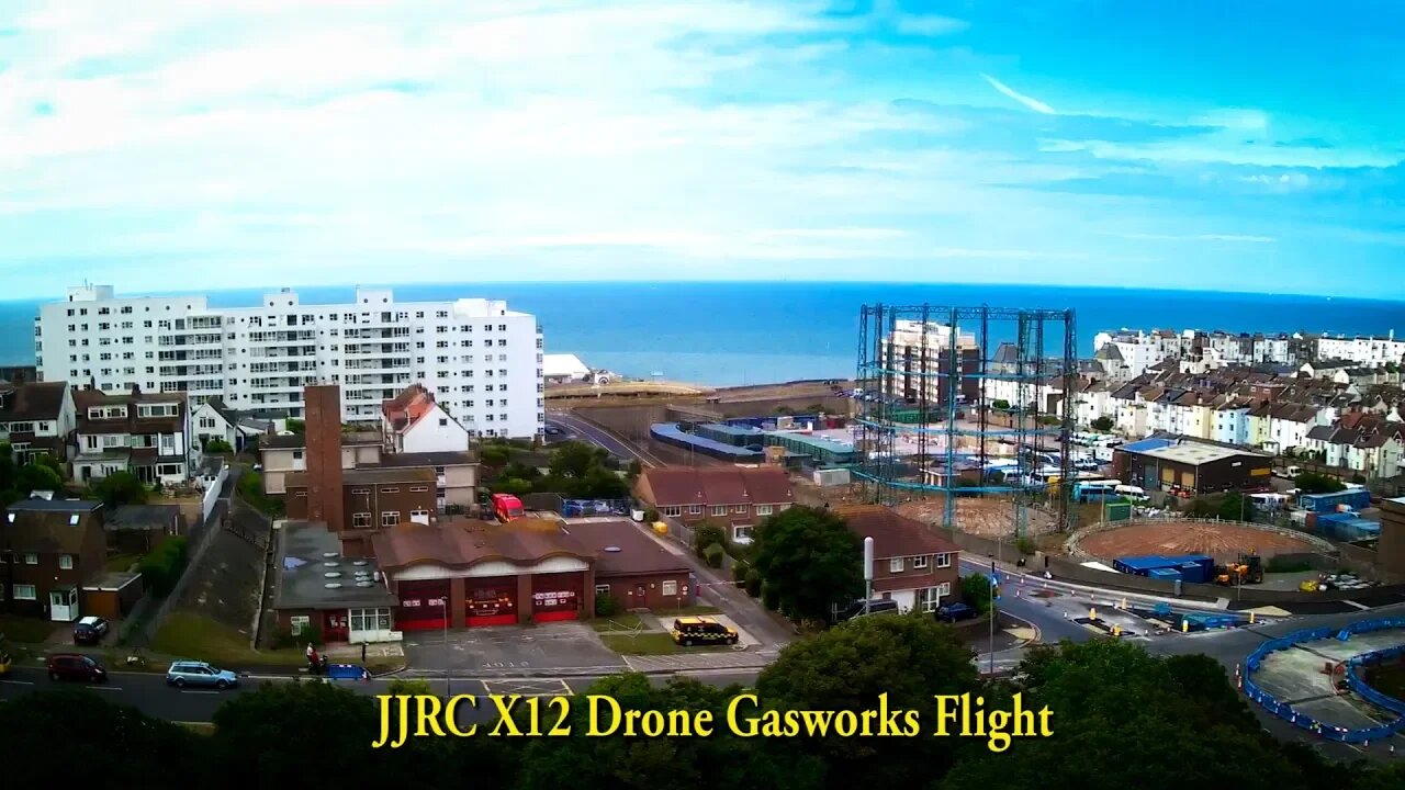 JJRC X12 Drone Gasworks Flight