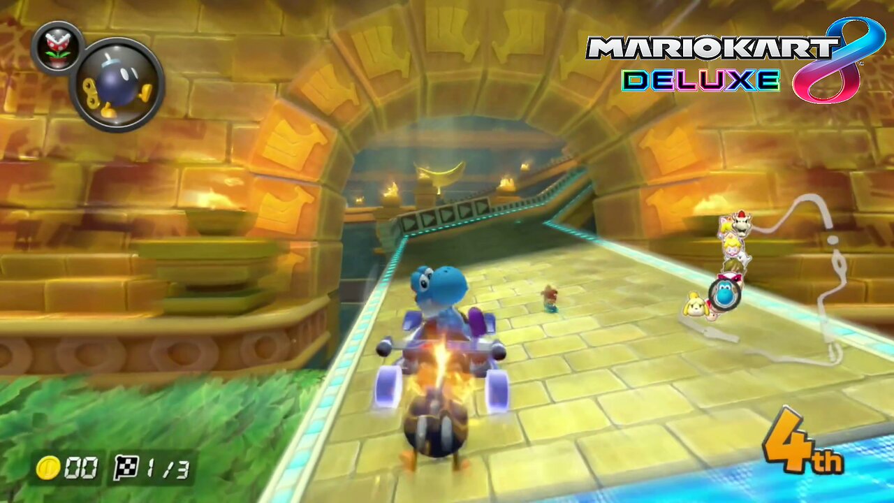 Mario Kart 8 Deluxe Banana Cup 150cc "Blue Blur"