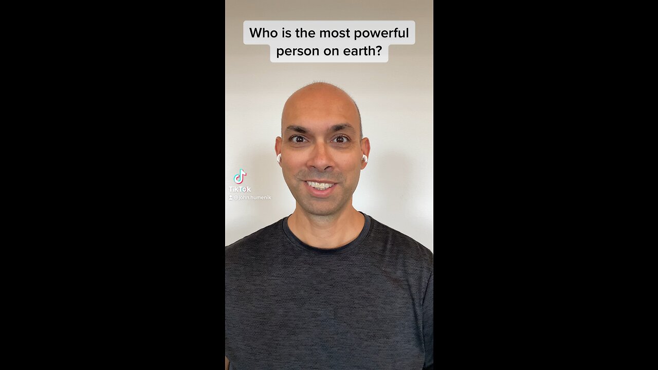 Who is the most powerful person on earth? The answer will surprise you.