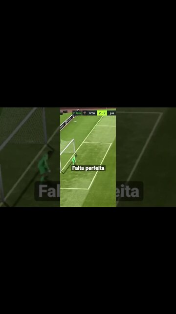 Gol de falta perfeito !! FIFA 22 móbile