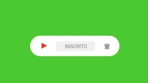 Chroma key botão inscreva-se green screen