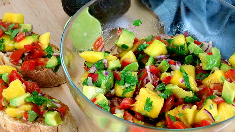 Mango Avocado Salat