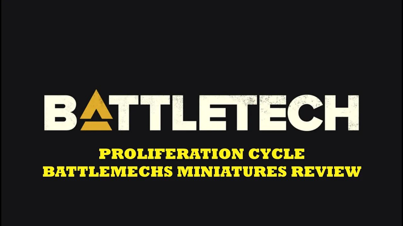 Battletech Proliferation Cycle Mechs Review
