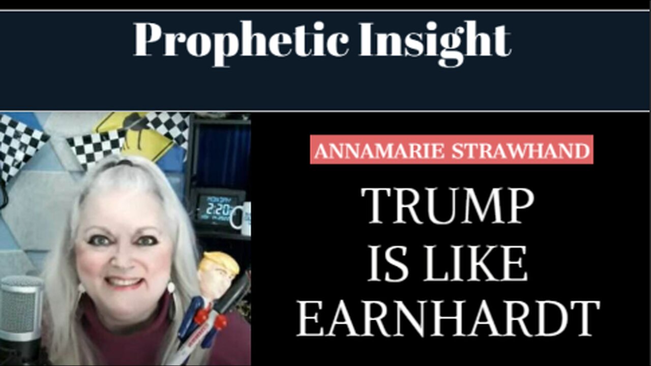 Prophetic Insight: Trump Is Like Earnhardt! 11/14/2022