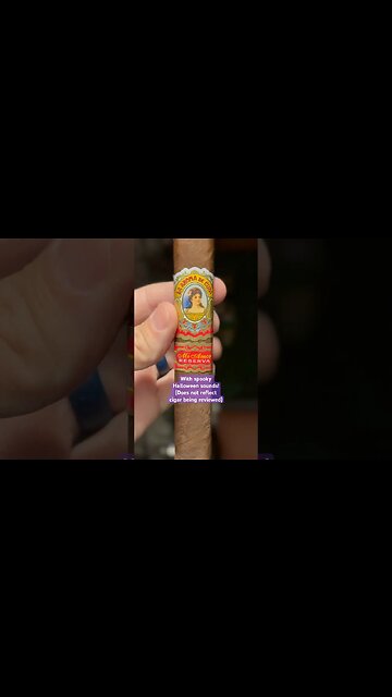 The NEW most spooky review of ALL TIME! #cigar #cigars #luxury #halloween