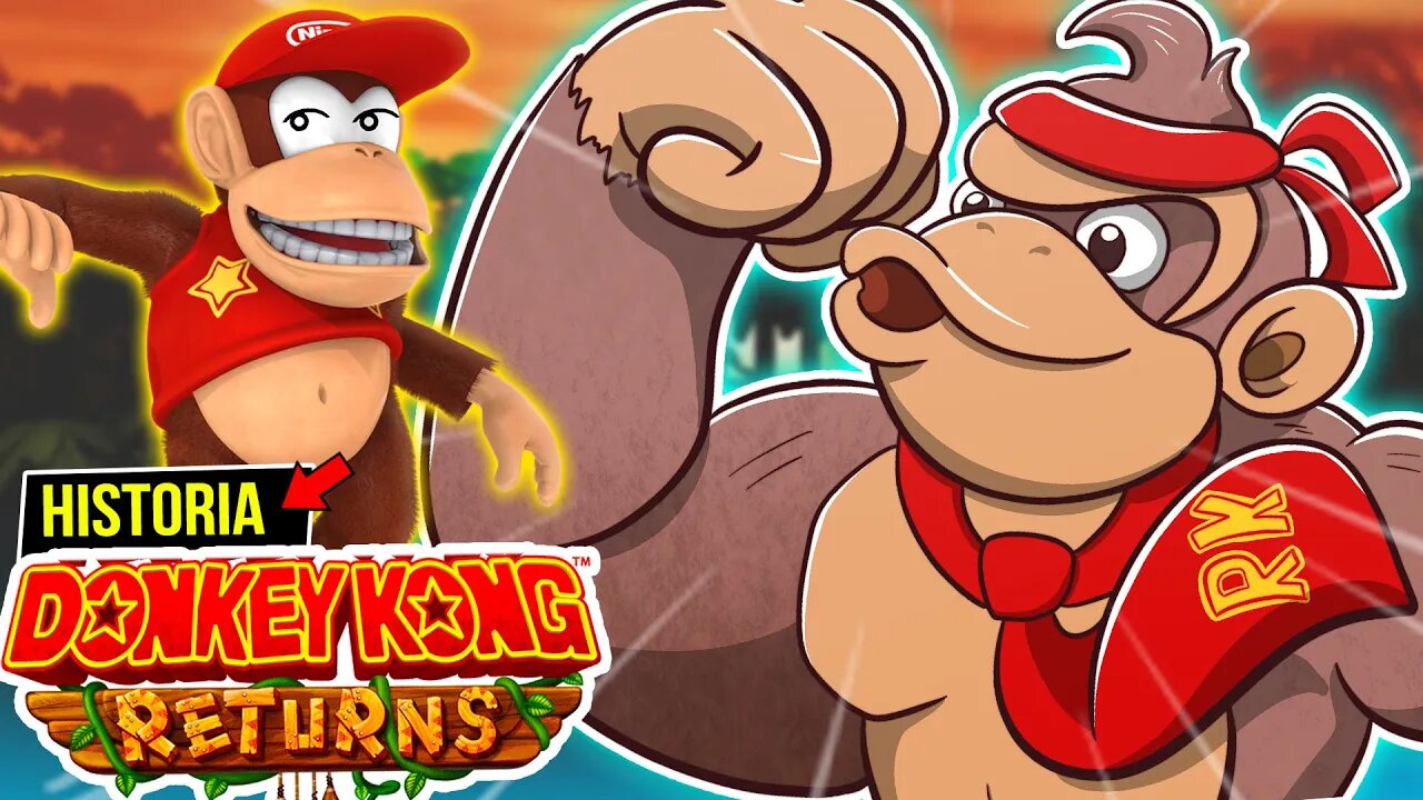 JOGO do RETORNO de DONKEY KONG 😵| Donkey Kong Country Returns - RK play