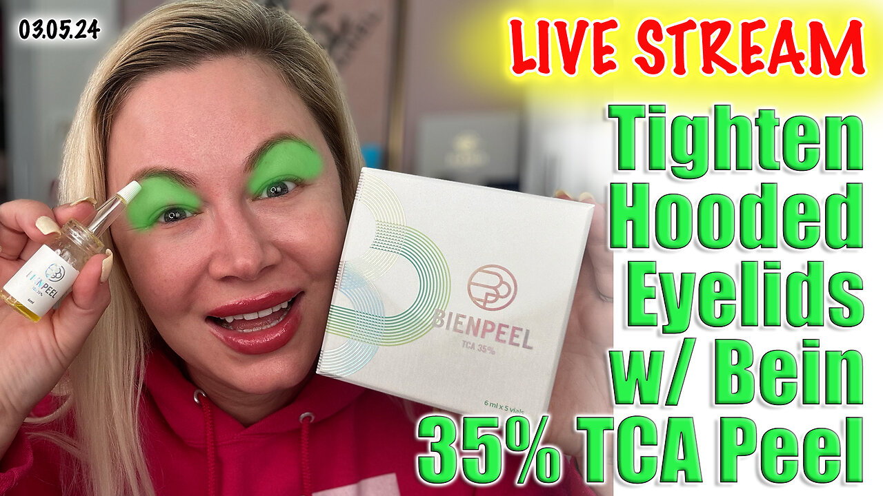 Tighten Hooded Eye Lids with Bein 35% TCA Peel, AceCosm | Code Jessica10 | Wannabe Beauty Guru