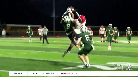 Newport wins on last-minute touchdown