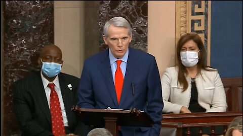 Senator Portman (Ohio) says "there is fraud and irregularity in every Presidential election" vs Jovan Pulitzer