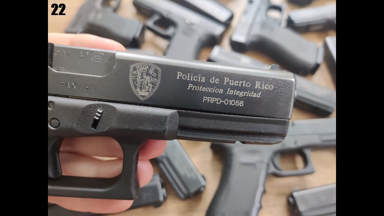 Puerto Rico Police Glocks