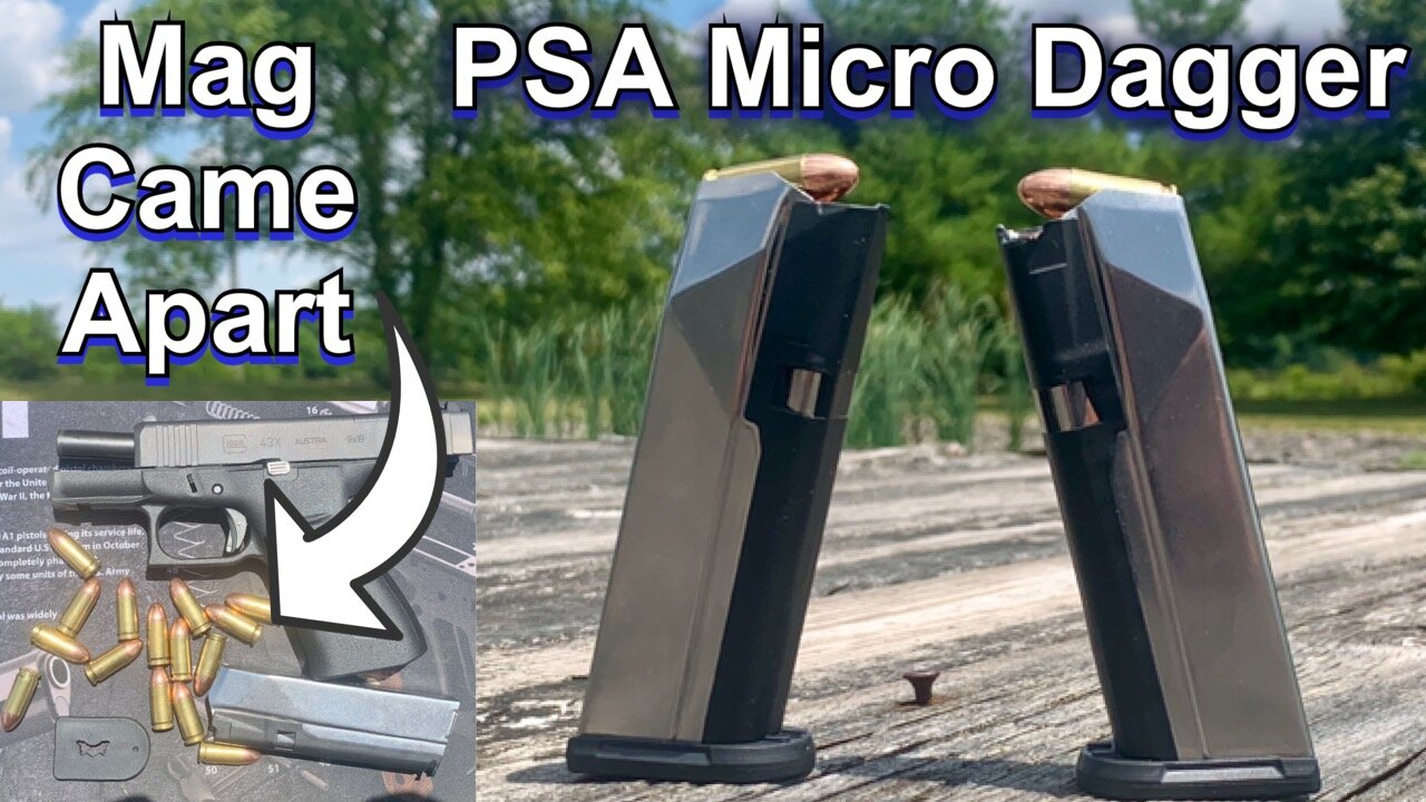 Palmetto State Armory Micro Dagger Magazine Review - Actually Tested with Interesting Results