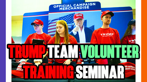 🔴LIVE: Team Trump Volunteer Training Seminar🍊 🟠⚪🟣 The NPC Show