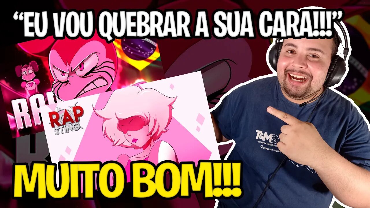 REACT 2 EM 1 RAP DA ESPINELA e PINK DIAMOND | STING RAPS & PAPYRUS DA BATATA