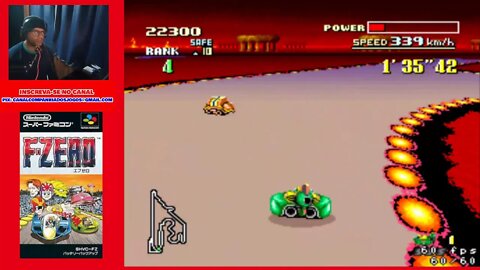 AO VIVO: F-ZERO PARA SNES