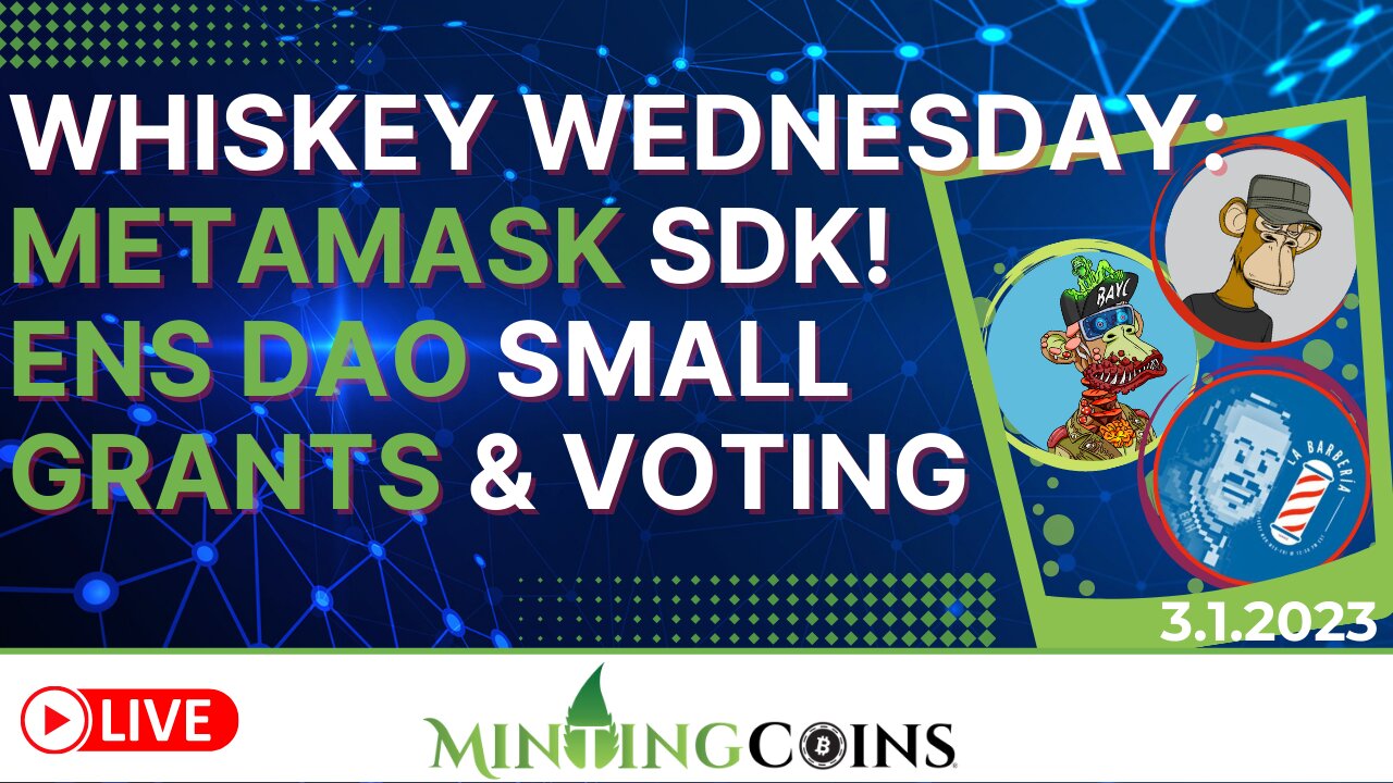 🥃 New MetaMask SDK! +ENS DAO Small Grants, & ENS Endowment Voting 🥃