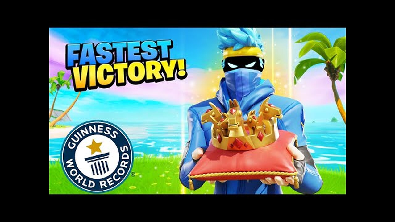 The FASTEST Win In Fortnite History…