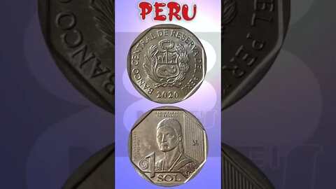 Peru 1 Sol 2020.#shorts #education #coinnotesz