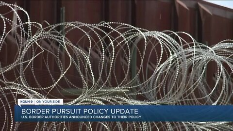 US border authorities roll out updated pursuit policy