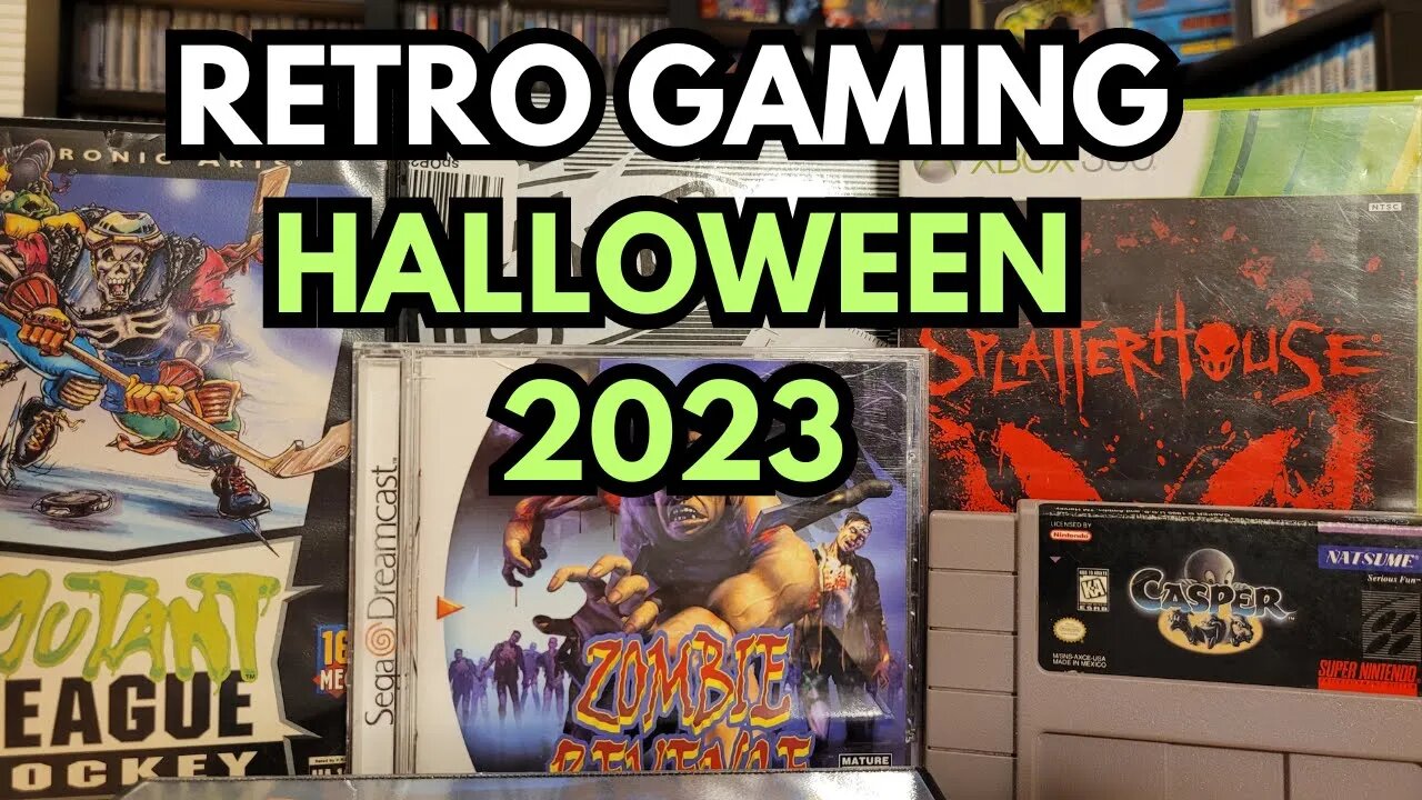 Legally INSANE Retro Game Halloween Special 2023