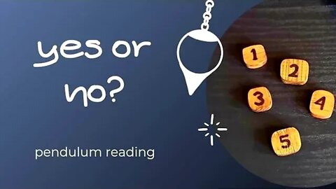 Quick Answers Yes or No Pendulum Reading Pick a Number