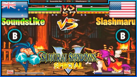 Samurai Shodown V Special (SoundsLike Vs. Slashmaru) [New Zealand Vs. U.S.A]