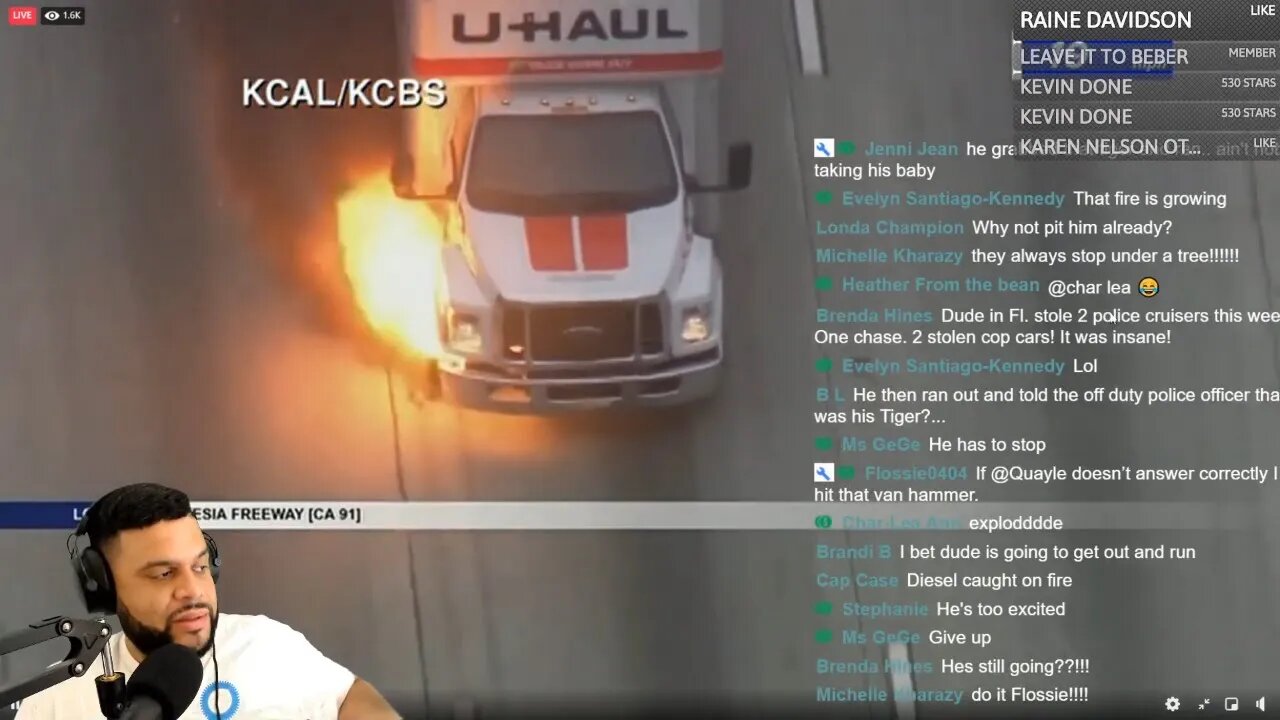 U-haul Truck High Speed Chase! - iCkEdMeL