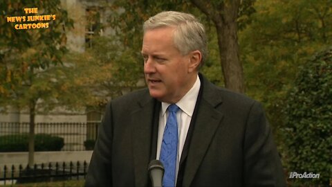 Mark Meadows responds to Biden's "white flag" comments.