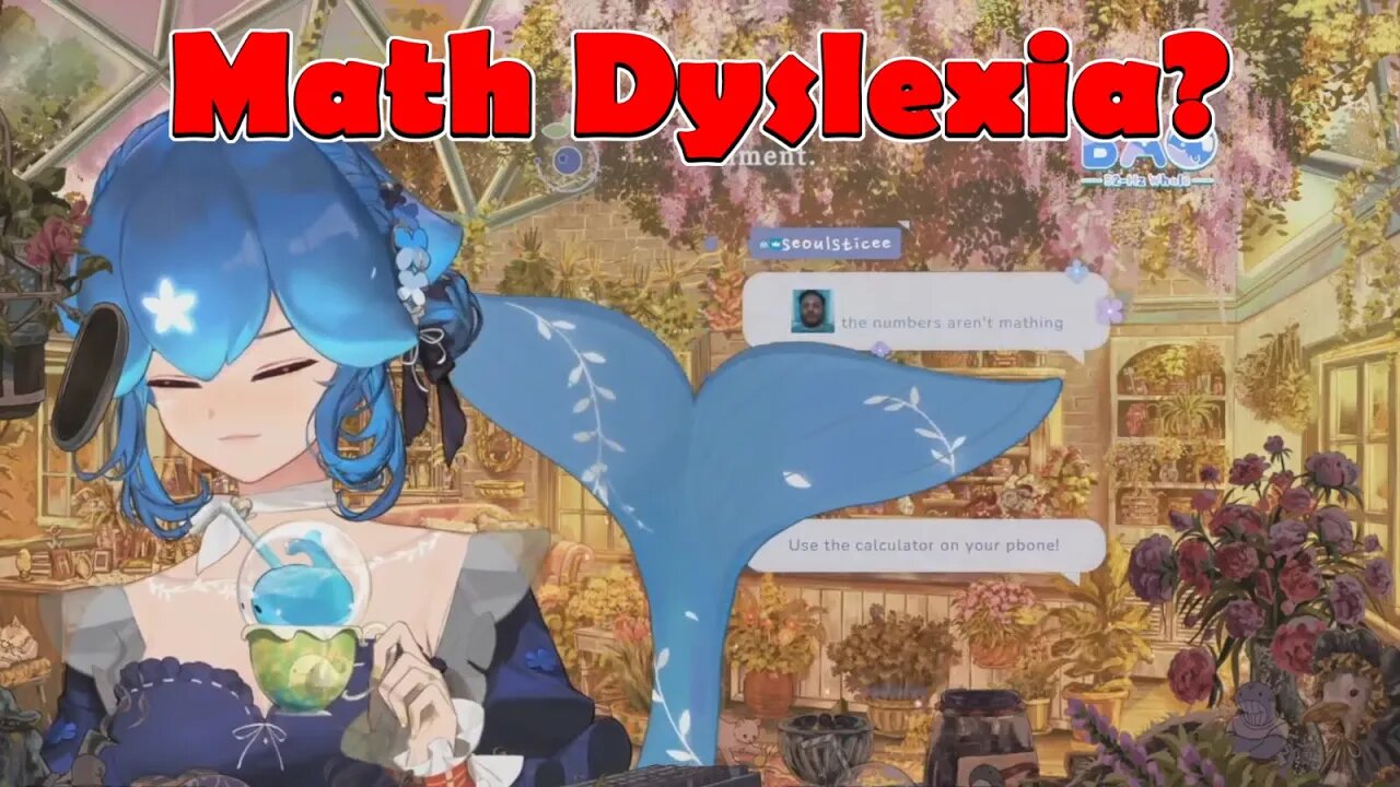 @baovtuber Has Math Dyslexia? #vtuber #clips