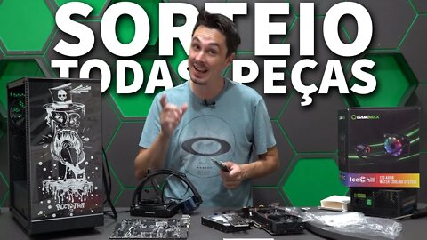 SORTEIO!! TODAS AS PEÇAS DA MÁQUINA GAMER DO SORTEIO!!