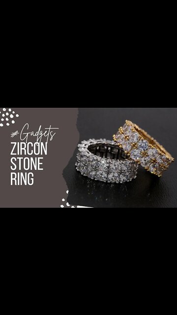 Zircon Stone Ring | BUY NOW | Link in Comments