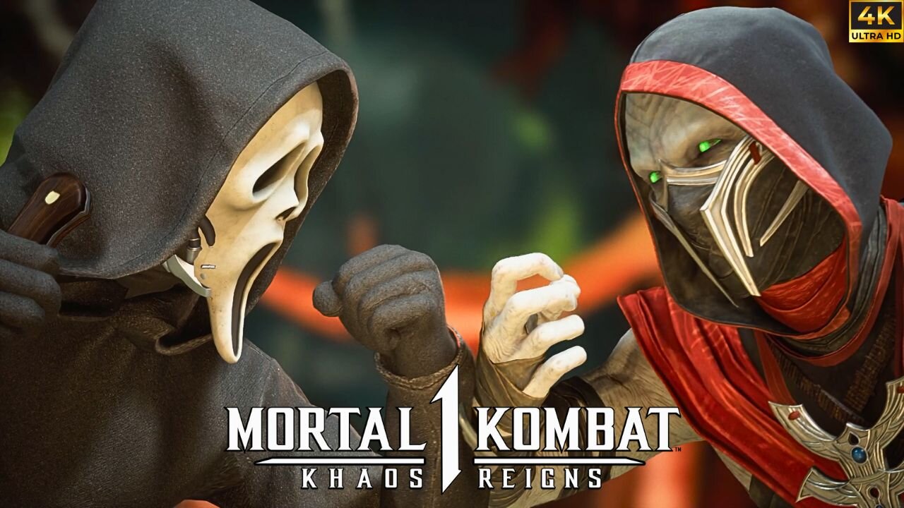 👻 Ghostface vs. Ermac 🔥 Full Fight! Mortal Kombat 1 Epic Showdown 🎮