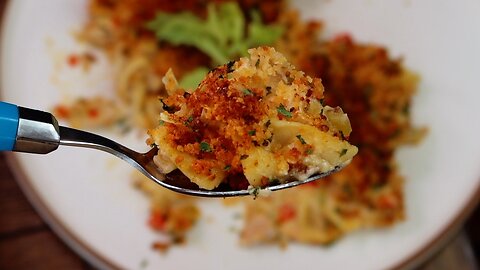 Cheesy Tuna Noodle Casserole