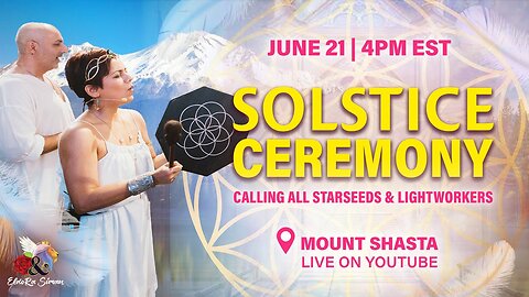 June Solstice Ceremony LIVE from MOUNT SHASTA ❤️