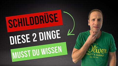 Schilddrüse❗️ DAS sagt Dir Dein Arzt NICHT 😳