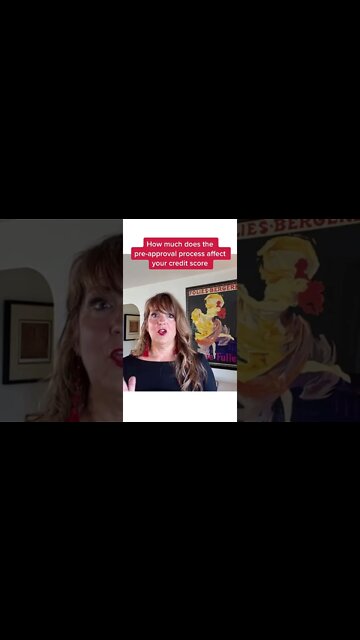 How much does getting preapproved for a loan affect your credit score?#zoellerteam #jenniferzoeller