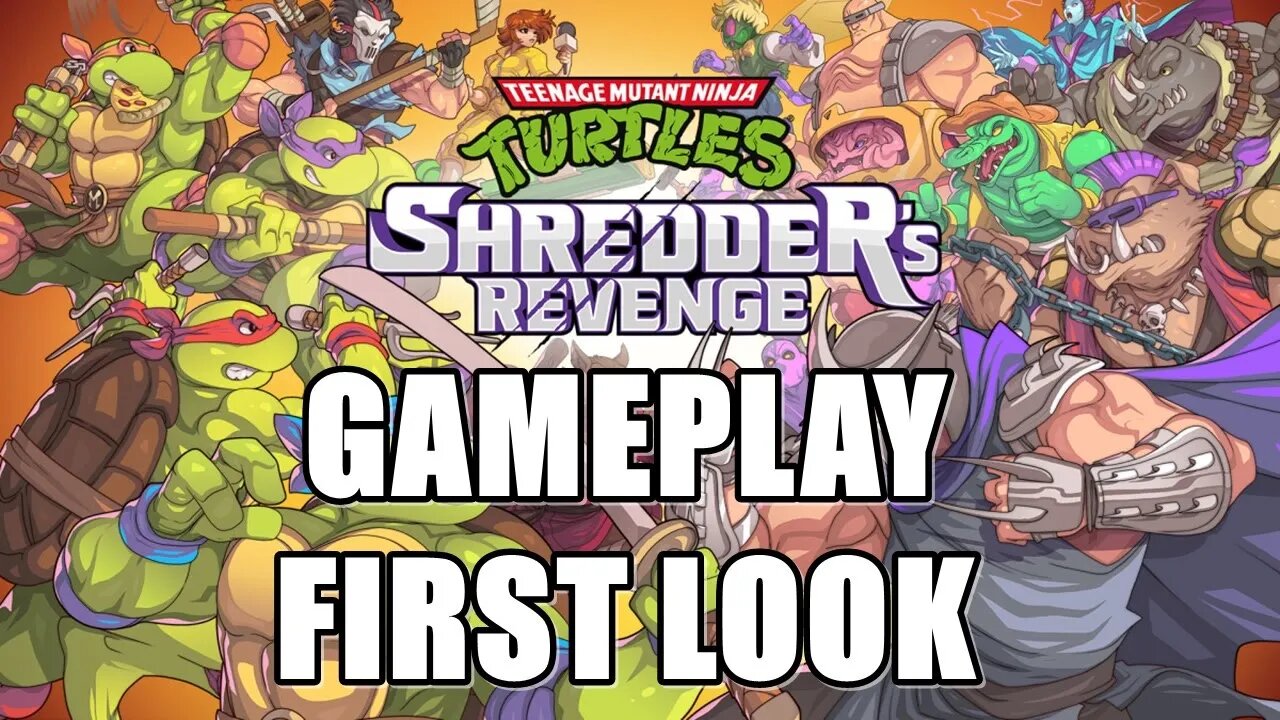 Teenage Mutant Ninja Turtles: Shredder's Revenge - Gameplay PC First Look