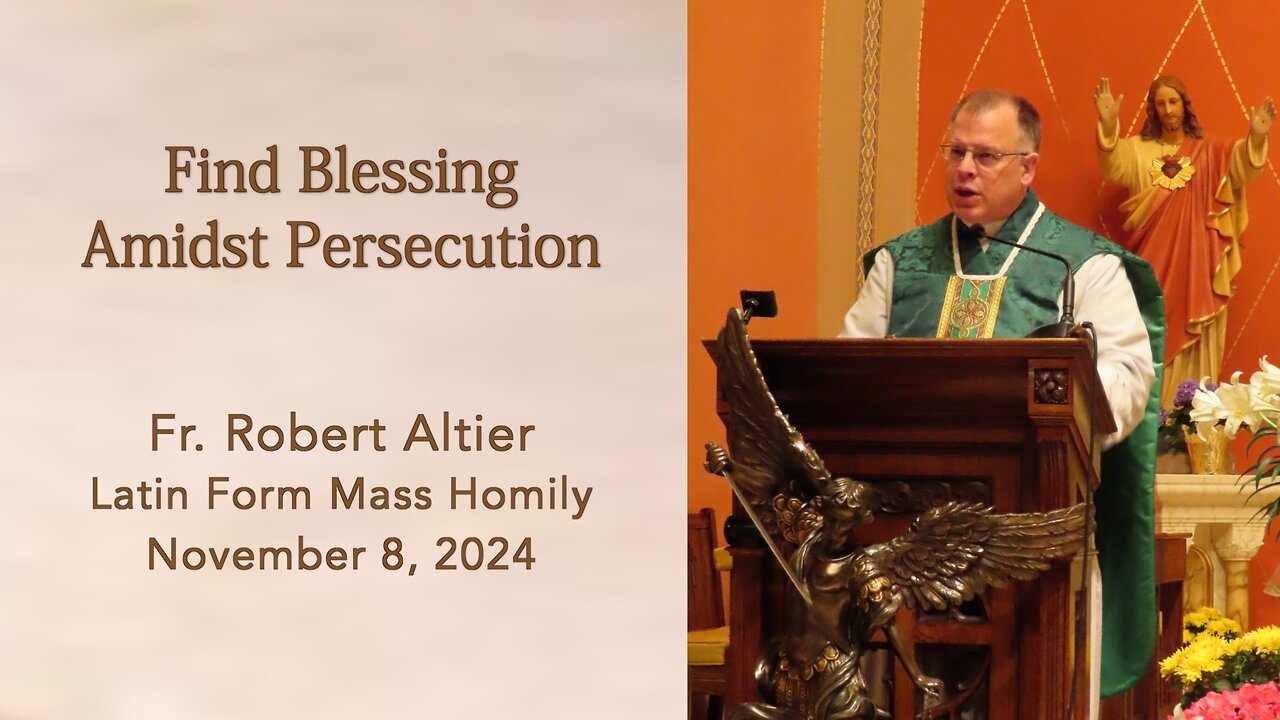 Find Blessing Amidst Persecution