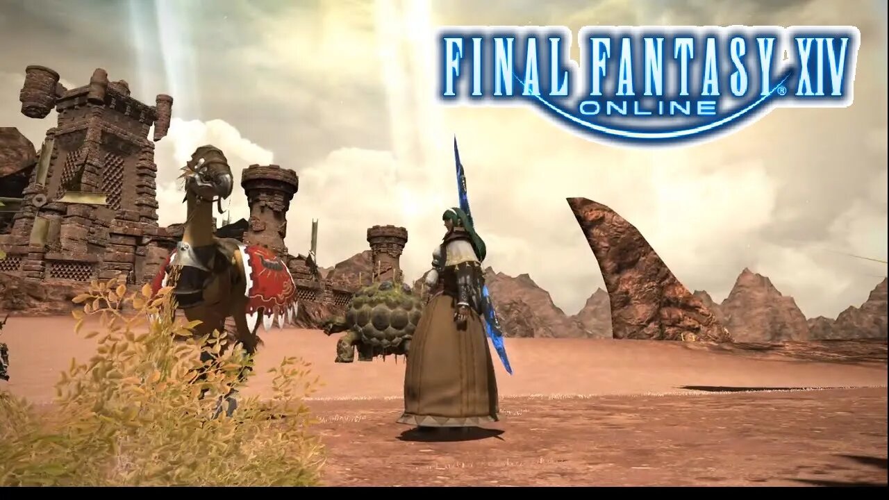 FFXIV Music! - Relaxing Song (Amh Araeng - Fields of Amber) Final Fantasy Soundtrack