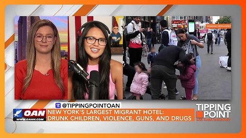 New York's Largest Migrant Hotel: Drunk Children, Violence, Guns, and Drugs | TIPPING POINT 🟧