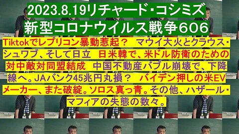 2023.08.19 リチャード・コシミズ新型コロナウイルス戦争６０６