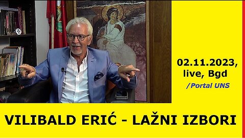 Vilibald Erić - LAŽNI IZBORI (02.11.2023)