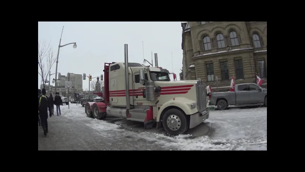 Freedom Convoy 2022 - Taking a Walk with the Police.