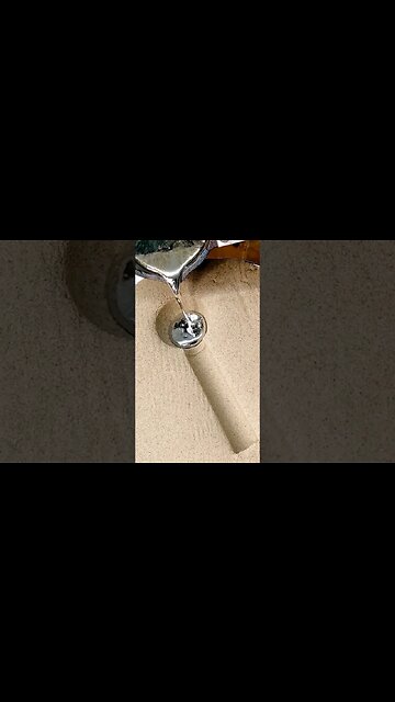 Casting Pewter - melting metal