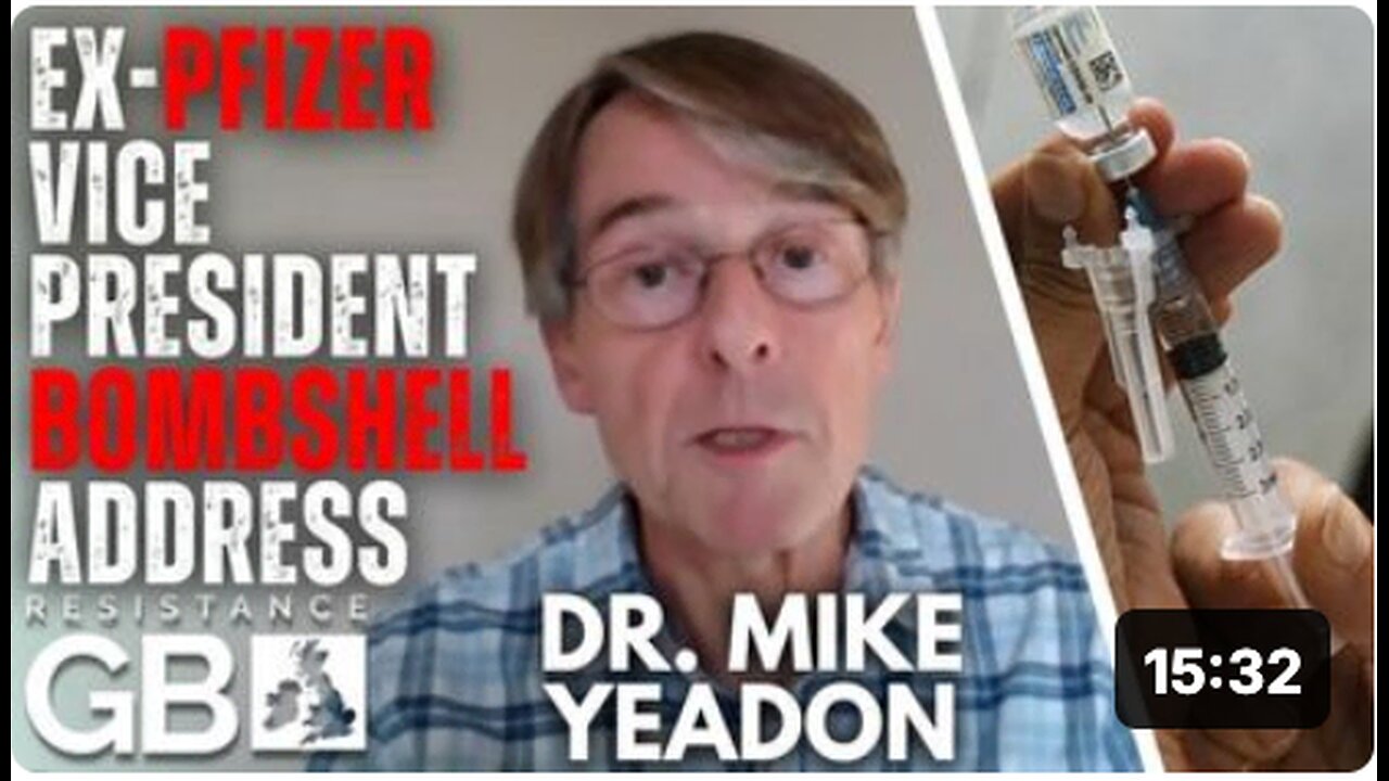 Bombshell Dr Mike Yeadon address