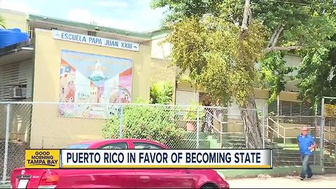 Puerto Rico votes in favor of becoming 51st state