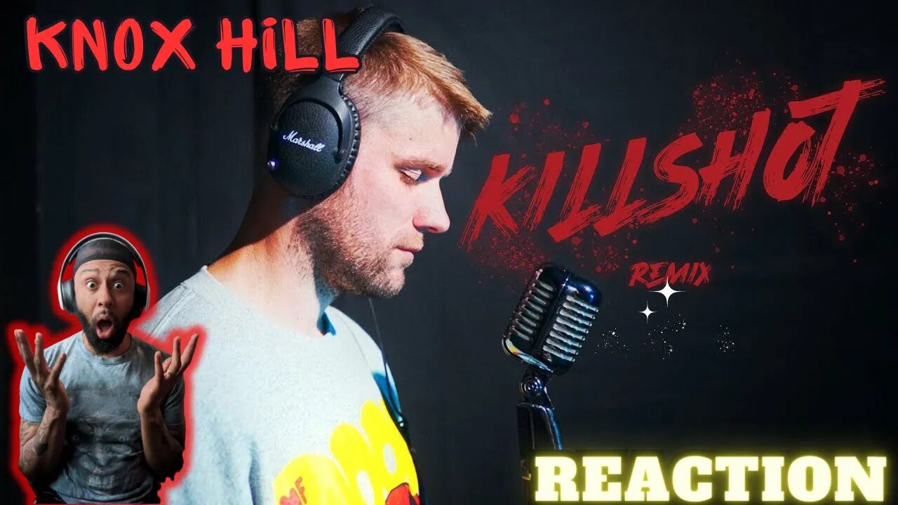 iAM_LoccdWolf's FIRST TIME REACTION to Eminem "Killshot" Remix | Knox Hill [One Take Video]