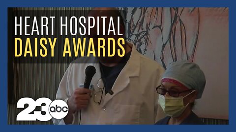 Bakersfield Heart Hospital nurses recognized during Daisy Award ceremony