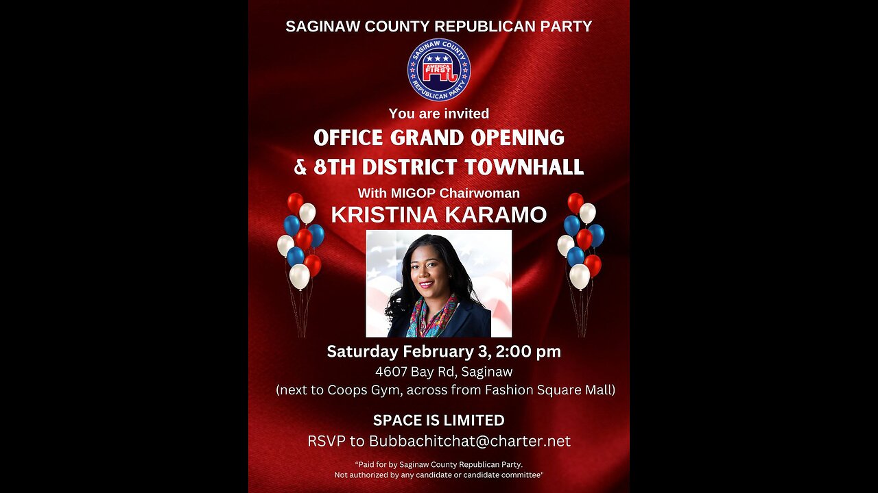 SCRP Office Grand Opening with Kristina Karamo 02-03-2024