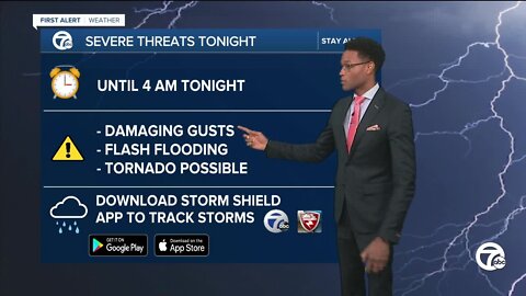 Detroit Weather: Strong storms possible overnight; dangerous heat follows